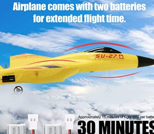 Super Charge GARDEN RC Plane With Remote Control Ready to Fly Airplane